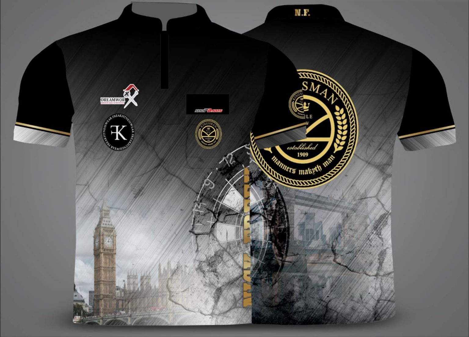 Dartshirt ontwerpen Gratis uniek ontwerp! Shopdarts