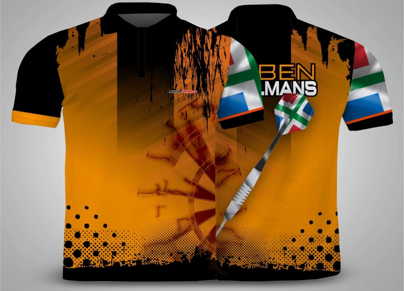 Dartshirt ontwerpen Gratis uniek ontwerp! Shopdarts