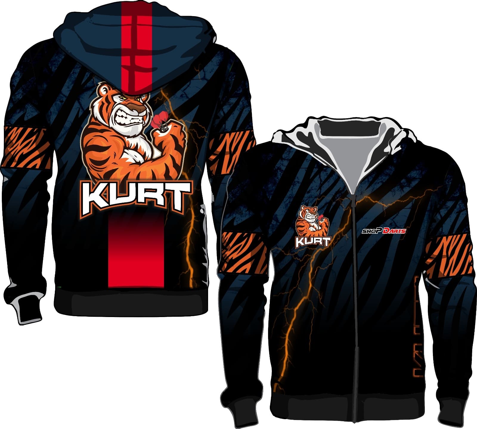 Tiger hoodie