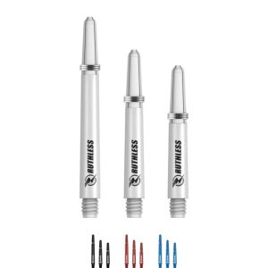 Ruthless Deflectagrip dart shafts met shaft rings