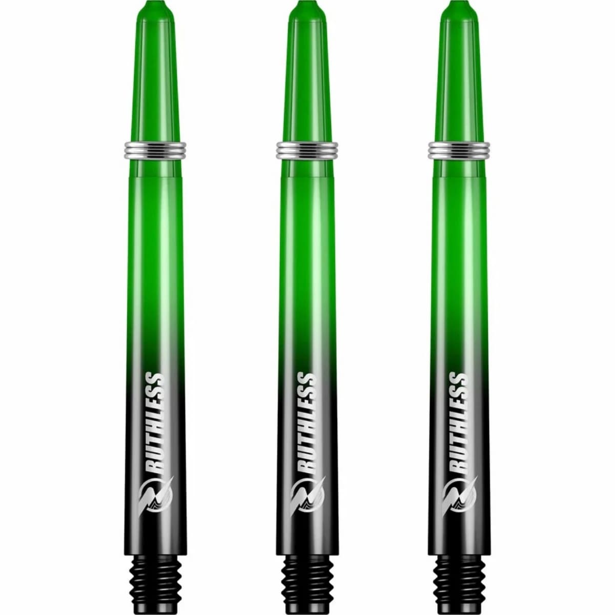 Ruthless Two tone deflectagrip dart shafts met rings