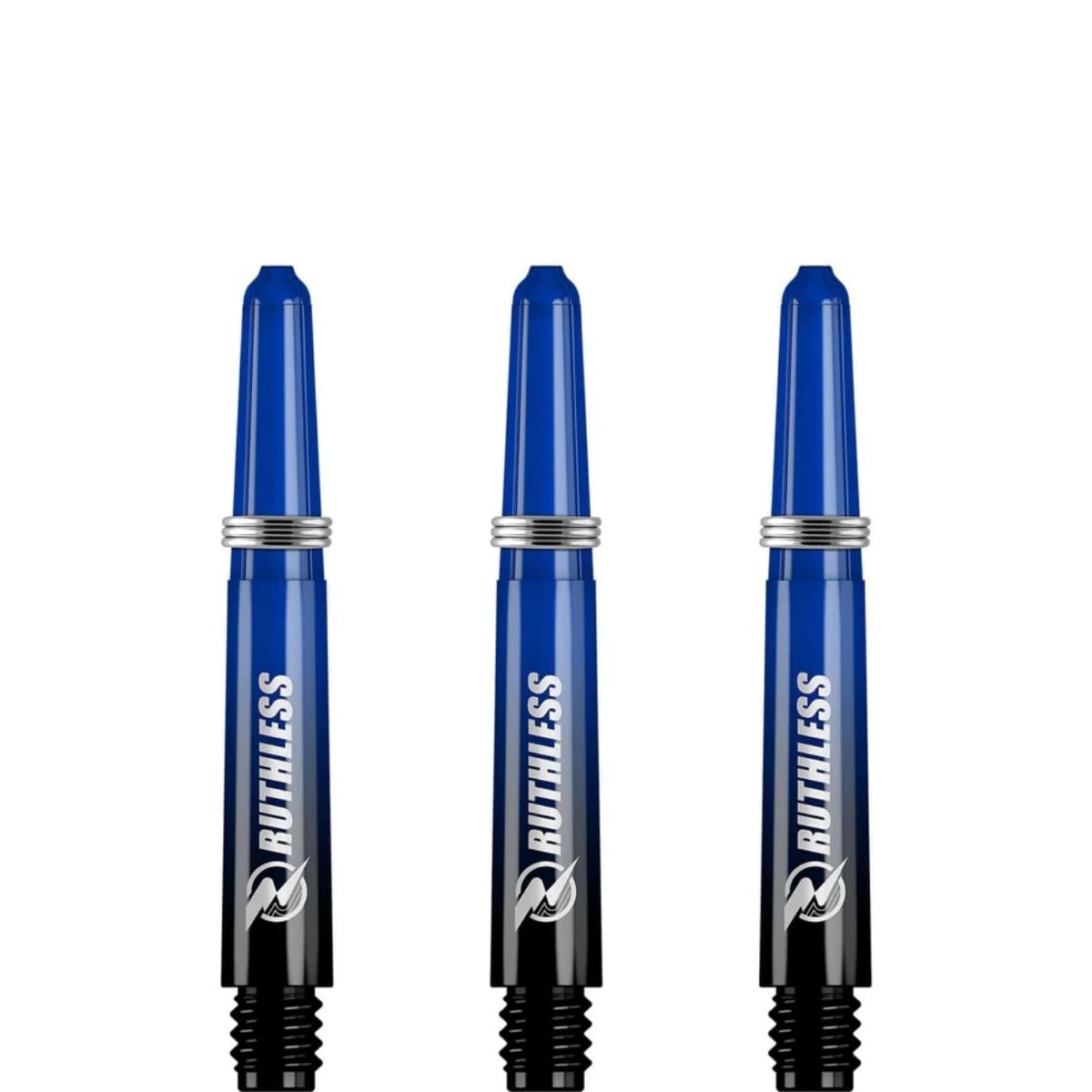 Ruthless Two tone deflectagrip dart shafts met rings