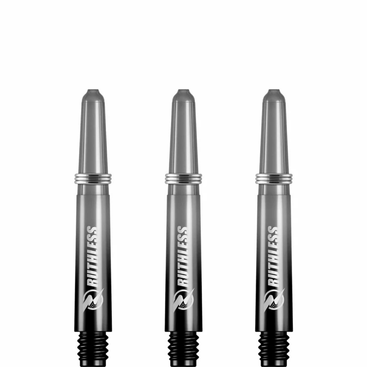 Ruthless Two tone deflectagrip dart shafts met rings