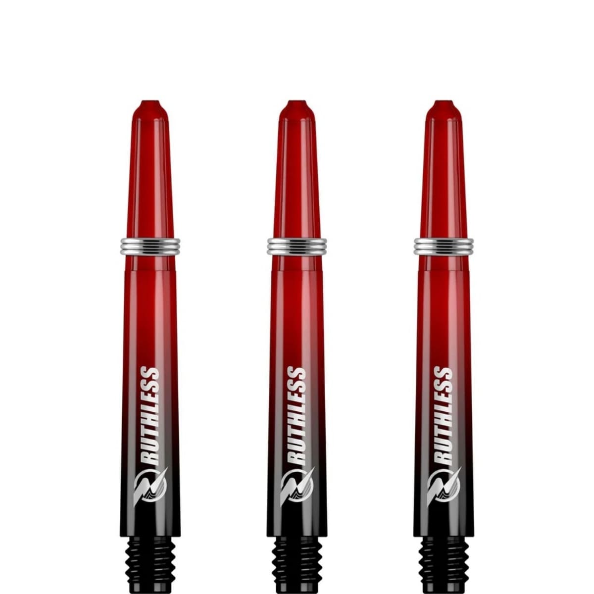 Ruthless Two tone deflectagrip dart shafts met rings