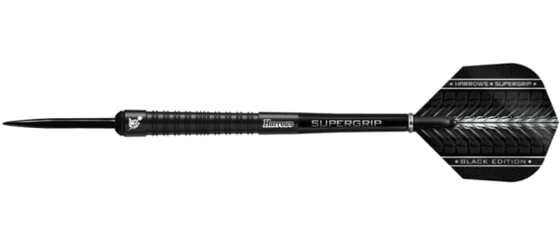 Harrows Supergrip 90% Black Edition darts