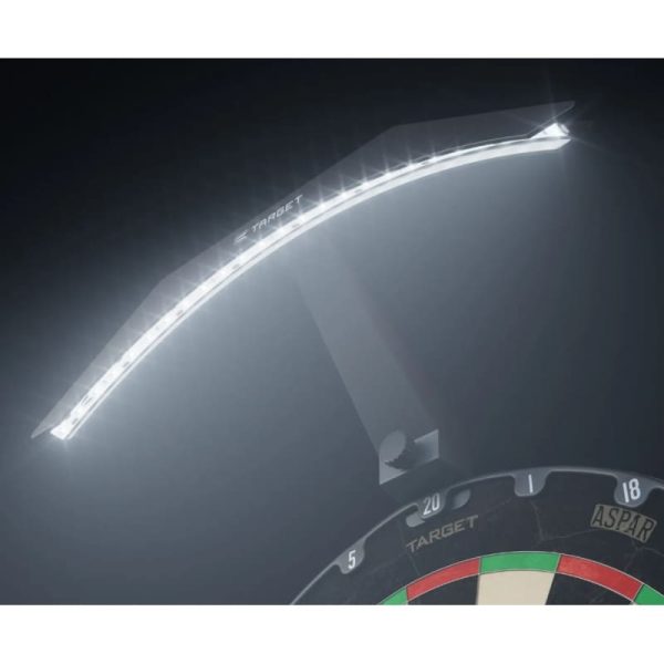 Target Arc dartboard light on