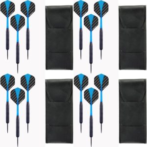 Longfield Steeltip Brass 4 sets met etui