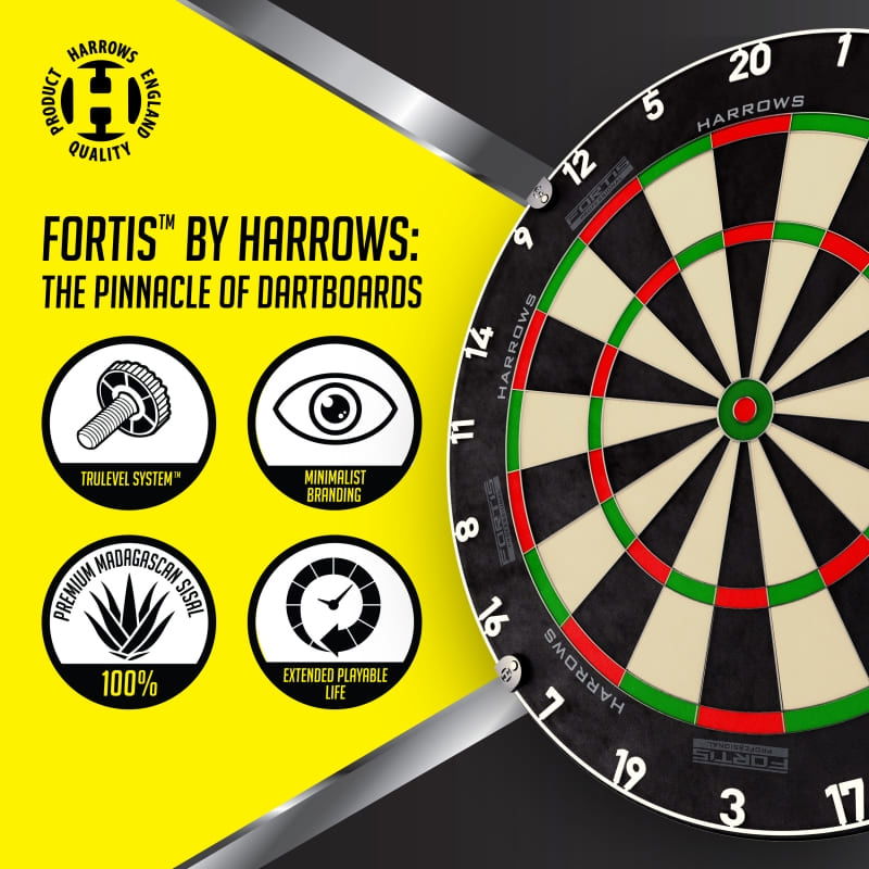Harrows Fortis - Professioneel dartbord - Afbeelding 4