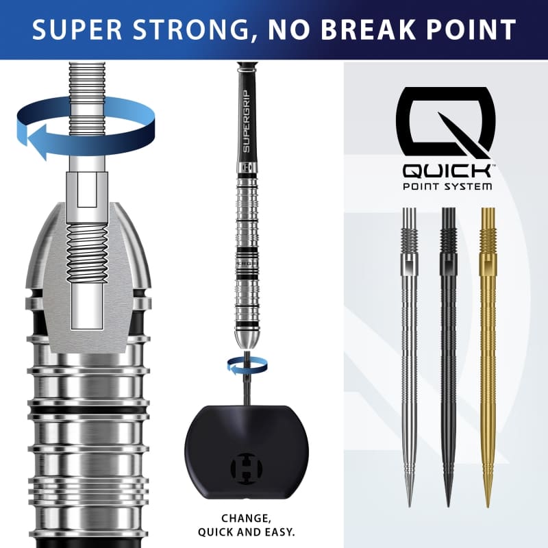 Harrows Quick points Micro grip geen breekpunten