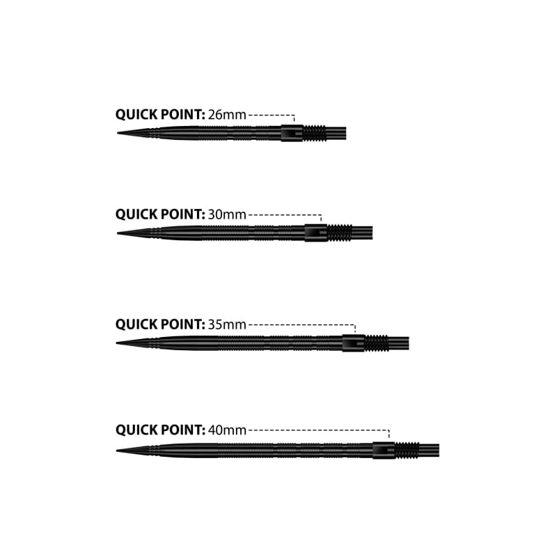 Harrows Quick points Micro grip maten