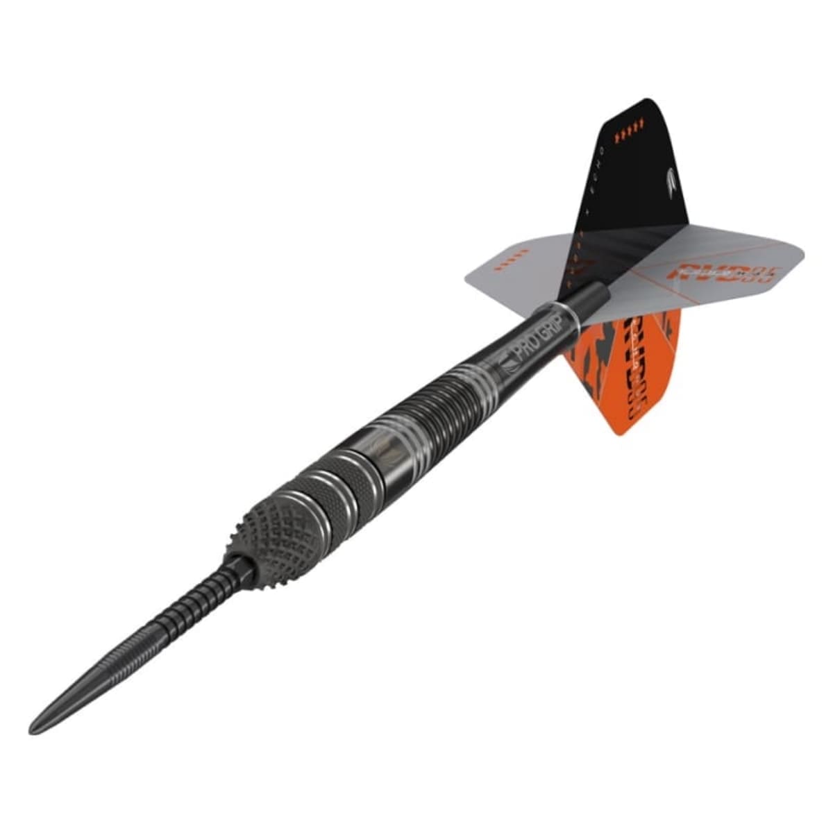 Close-up van de grip op tungsten dartpijlen uit de darts sale collectie.