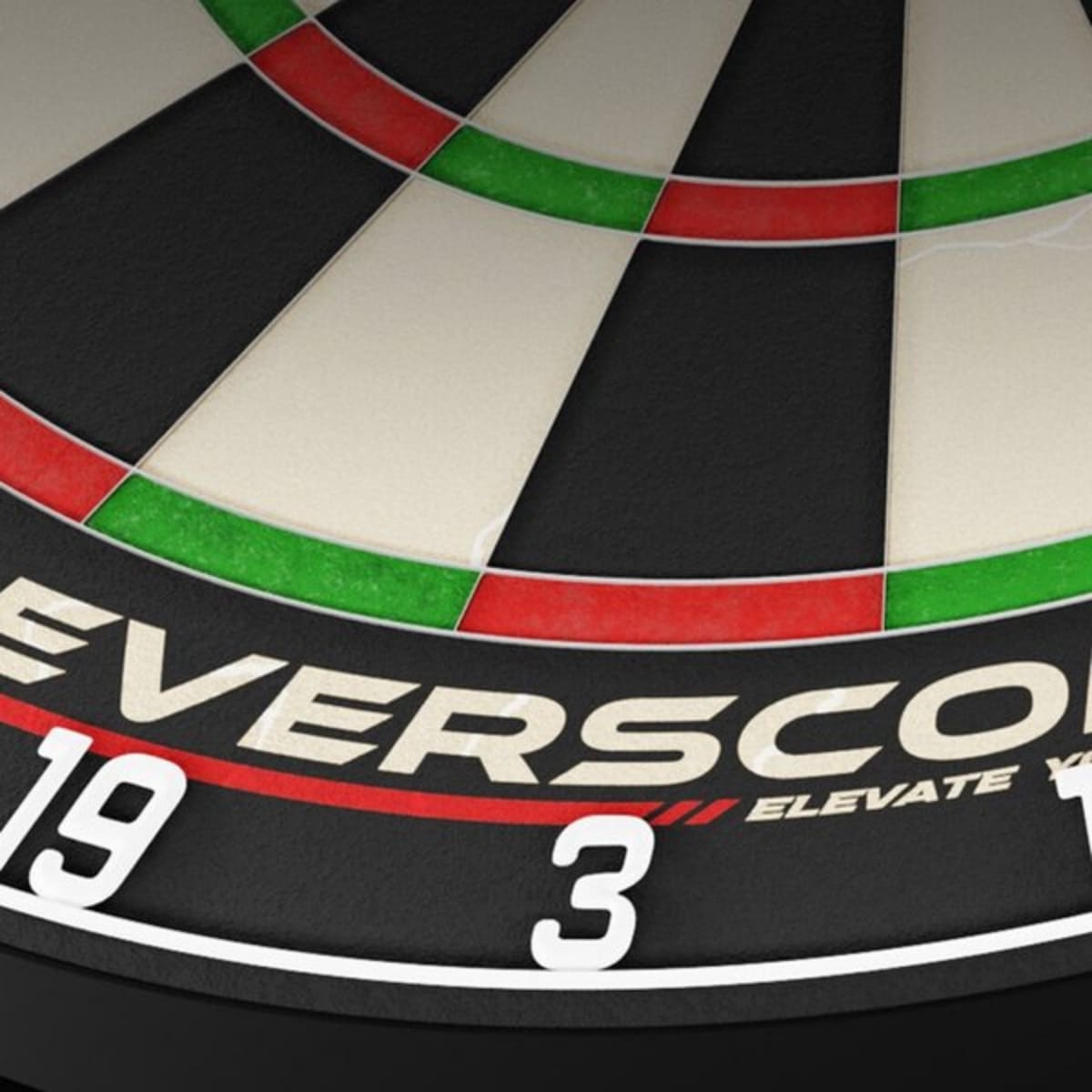Hoogwaardig verwerkte bedrading van het GOAT Everscore dartbord