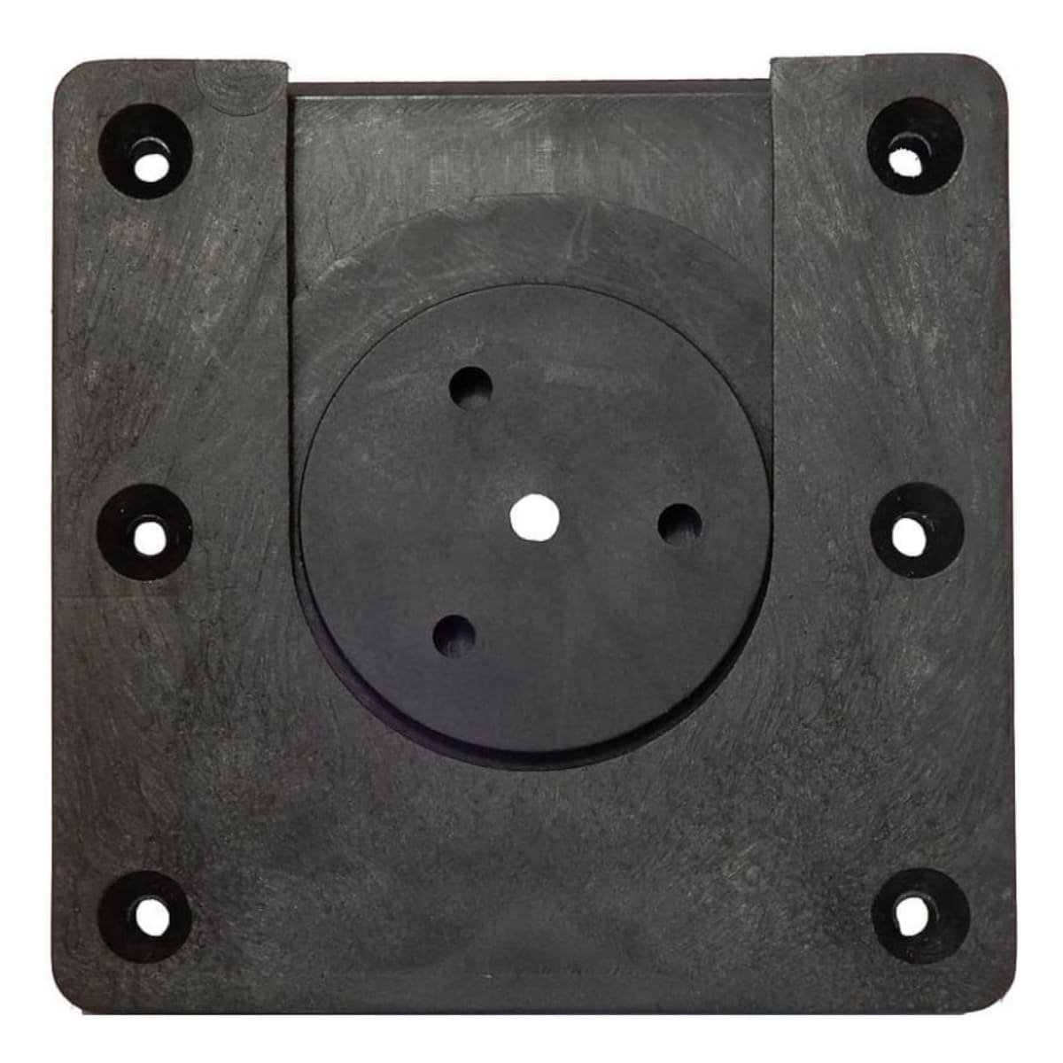 Stevige metalen ophangbeugel voor een stabiele montage van het dartbord aan de muur.