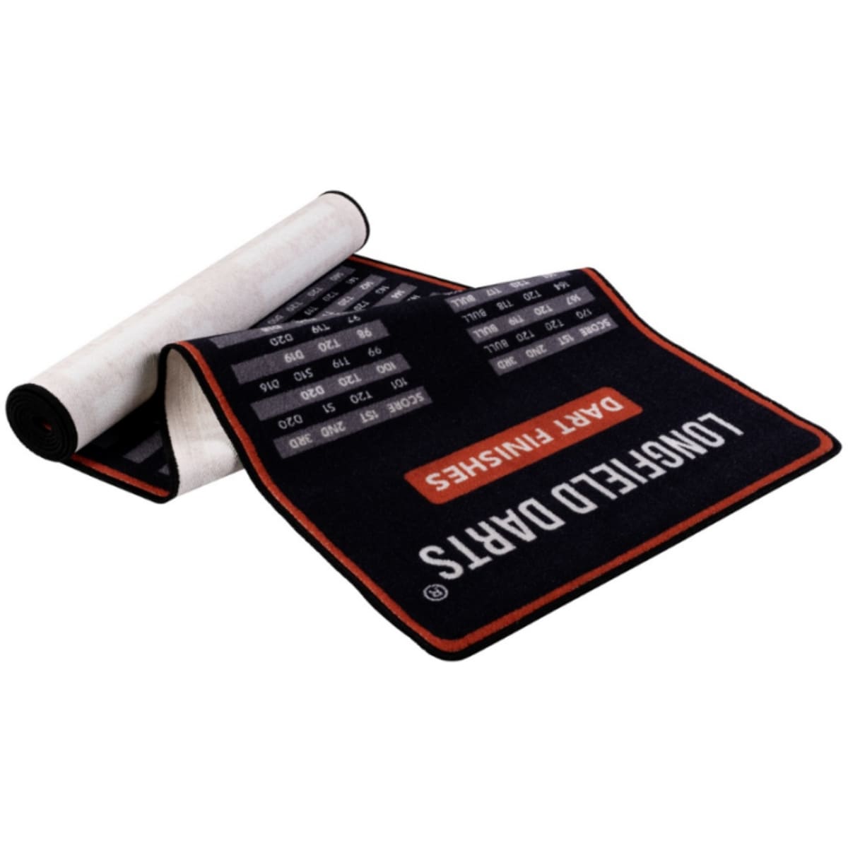 Longfield checkout dartmat met gooilijn - 285 x 66 cm