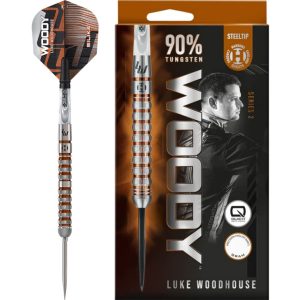 Set van 3 Luke Woodhouse S2 quick point dartpijlen