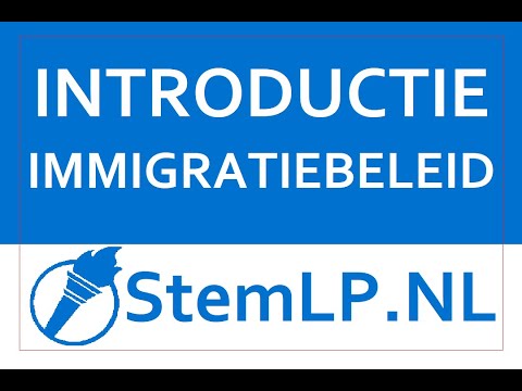 Introductie Immigratiebeleid LP