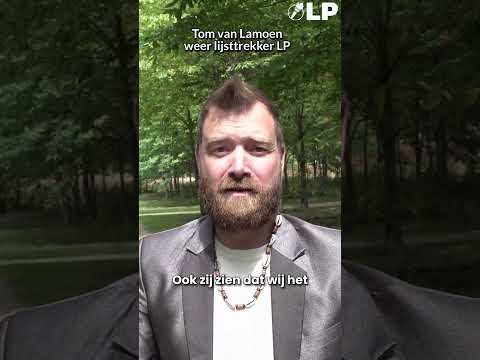 Tom van Lamoen weer lijsttrekker