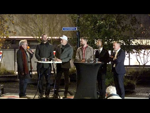 Het Andere Slotdebat – Demonstratie Mediapark, Hilversum tegen uitsluiting door de NOS