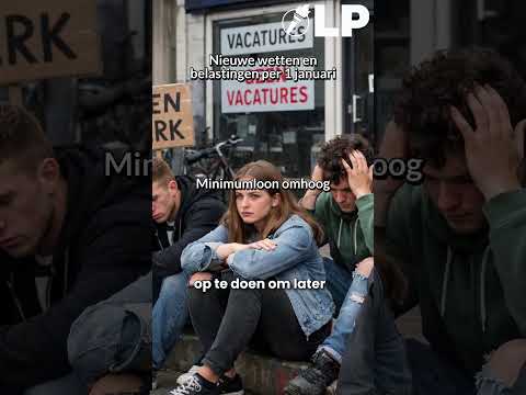 Nieuwe wetten en belastingen per 1 januari