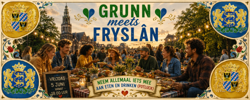 Grunn meets Fryslân – Potluck in het Park