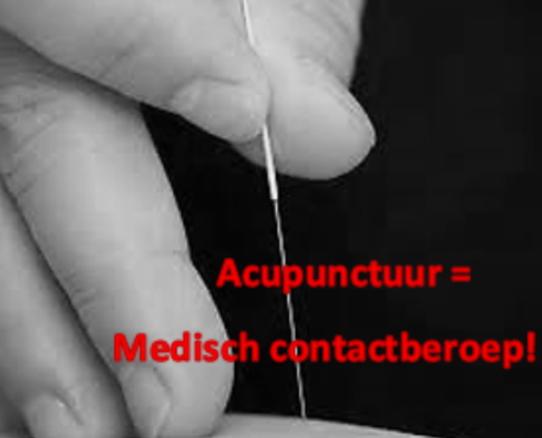 Acupunctuur Medisch Contactberoep