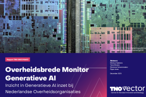 TNO concludeert op basis van onderzoek dat bij Nederlandse overheidsorganisaties het gebruik van GenAI toepassingen wijdverspreid is.