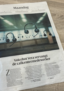 De Volkskrant keek mee bij Vanad Interactions. Hoe terecht is de vrees dat klantcontactwerk deels kan worden overgenomen door AI?