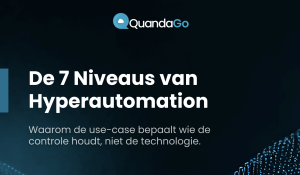 QuandaGo heeft een informatieve factsheet samengesteld: The 7 Levels of Hyperautomation.