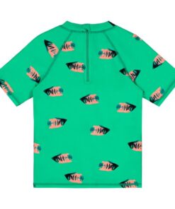beschermende uv shirt met moonfish print achterzijde