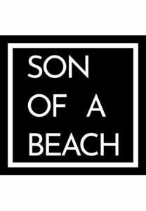 Son of a Beach vader zoon dochter zwembroeken logo